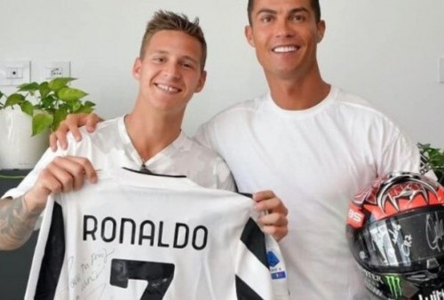 Mengejutkan! Bertemu Langsung Cristiano Ronaldo, Fabio Quartararo Langsung Lakukan Beberapa Hal ini!